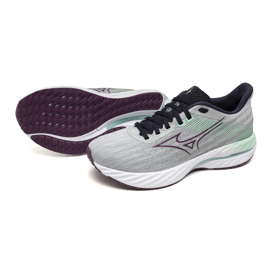 Mizuno WAVE INSPIRE 21 Pearl Blue/Dark Purple/Ice Green