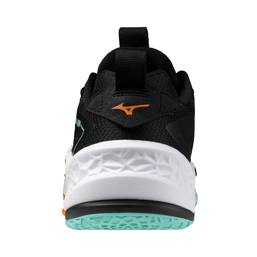 Mizuno WAVE STEALTH NEO 2 Black/Tangelo/Ice Green
