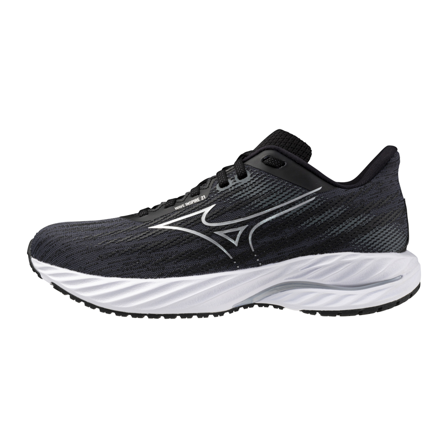 Mizuno WAVE INSPIRE 21 Black/silver/metallic gray