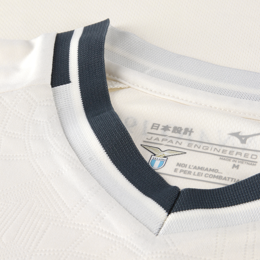 Mizuno Away Jersey S.S. Lazio Men 25/26 White
