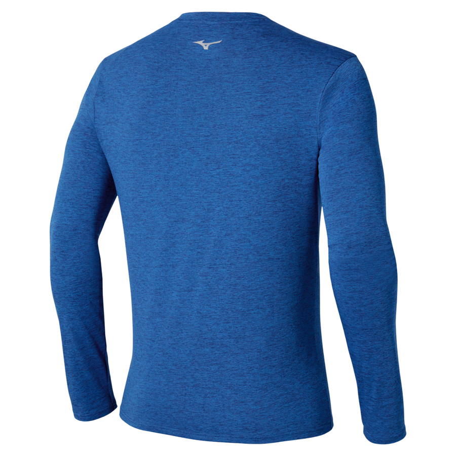 Mizuno Core Impulse Long Sleeve Tee Sodalite Blue