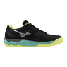 Mizuno WAVE ENFORCE COURT CC Black/White/Sunny Lime