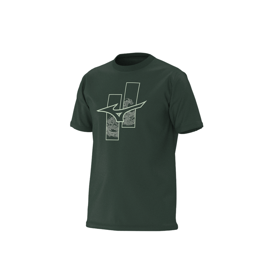 Mizuno Athleticwear runbird t-shirt Sycamore
