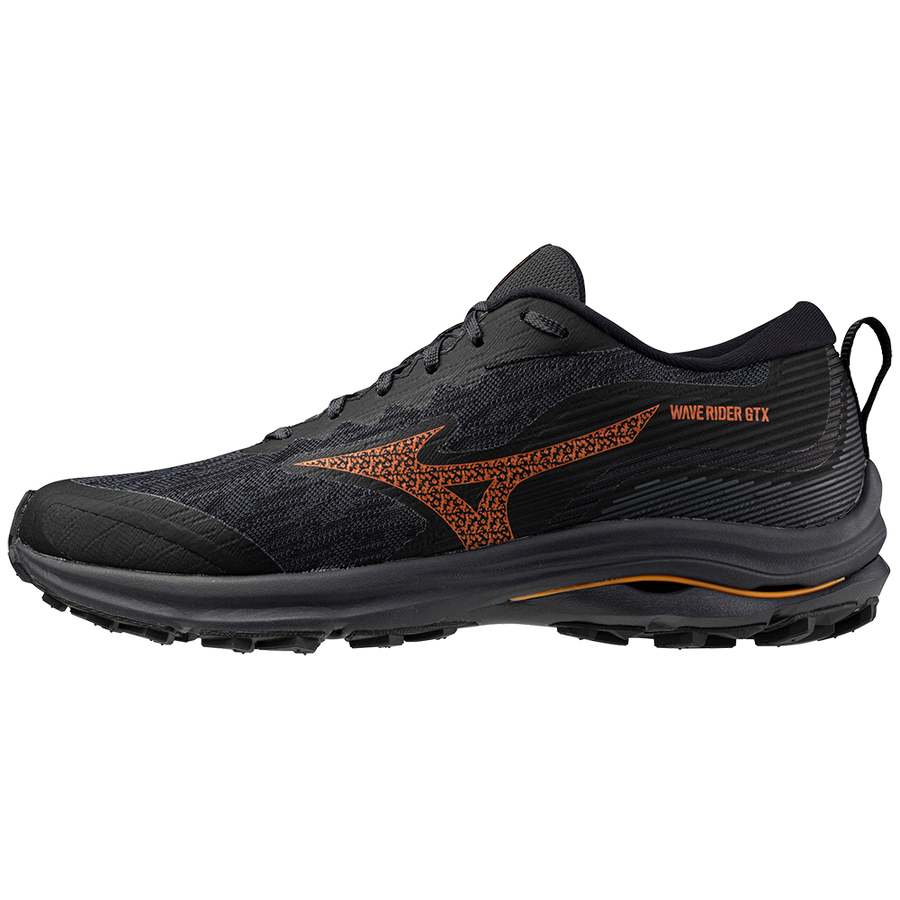 Mizuno WAVE RIDER GTX Black/Nasturtium/Carrot Curl