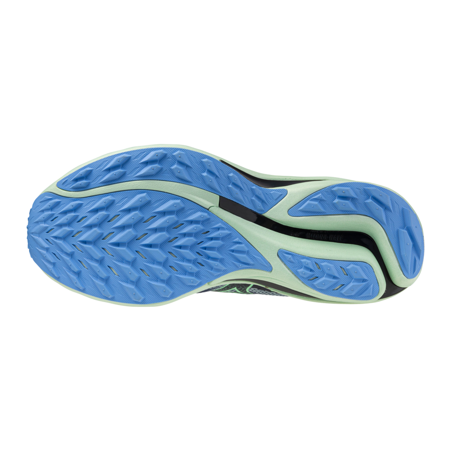 Mizuno WAVE RIDER GTX 2 VintageIndigo/NeoMint/FrontBlu