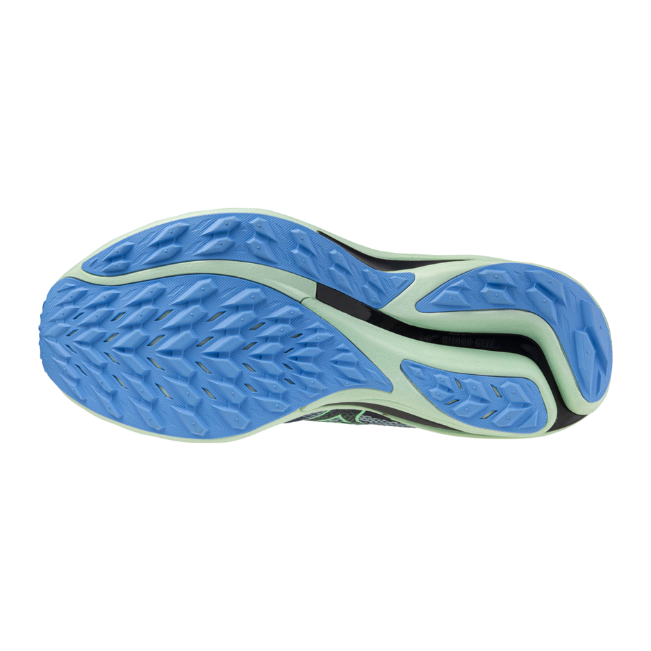 Mizuno WAVE RIDER GTX 2 VintageIndigo/NeoMint/FrontBlu