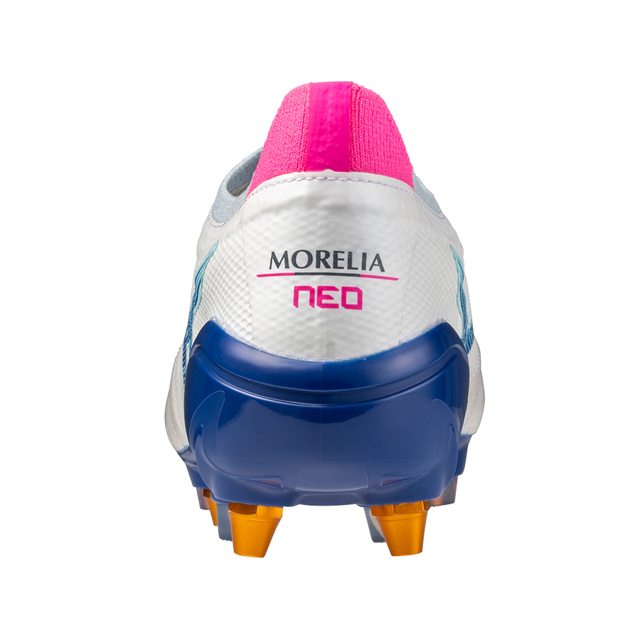Mizuno MORELIA NEO IV BETA ELITE MIX White/Tanager Turquoise/Pink Tetra