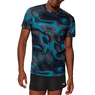 Mizuno Premium Aero LS Tee Hawaiian Ocean/Black