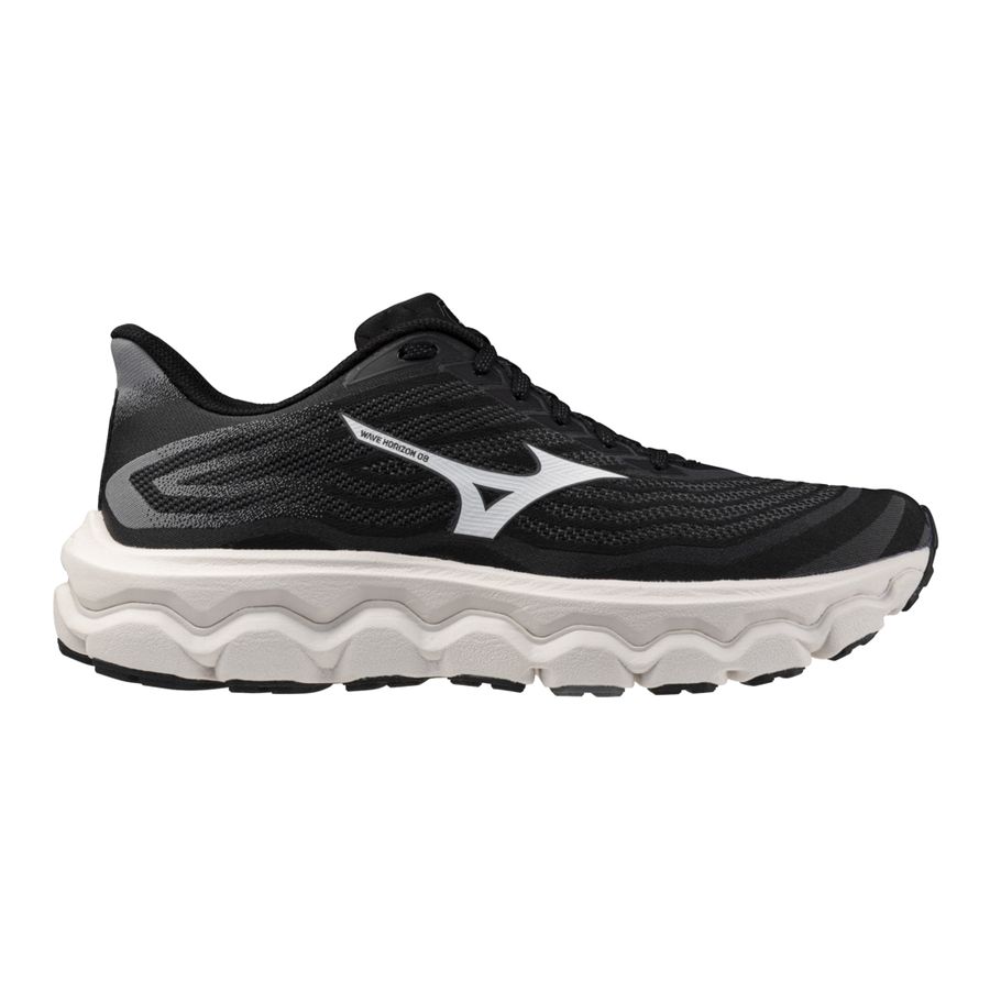 Mizuno WAVE HORIZON 8 Black/white/nimbus cloud
