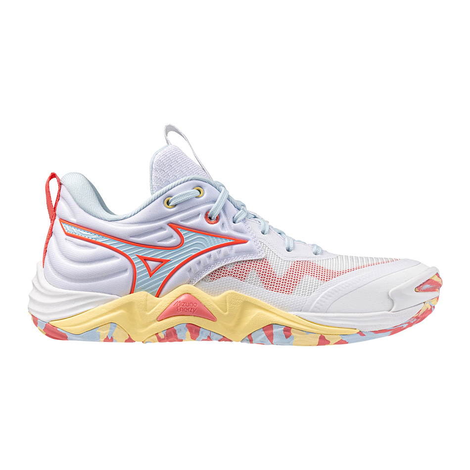 Mizuno WAVE MOMENTUM ELITE White/Calypso Coral/Pale Banan