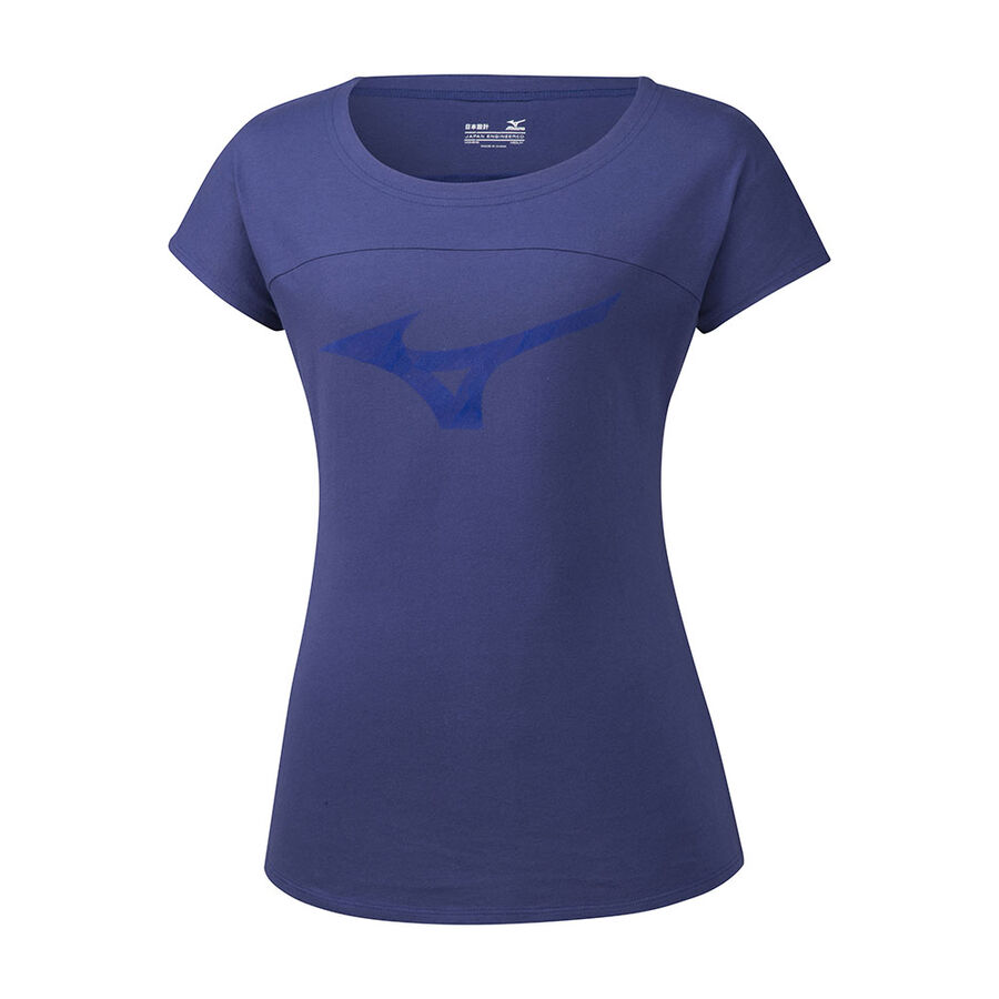 Mizuno Heritage Tee Astral Aura