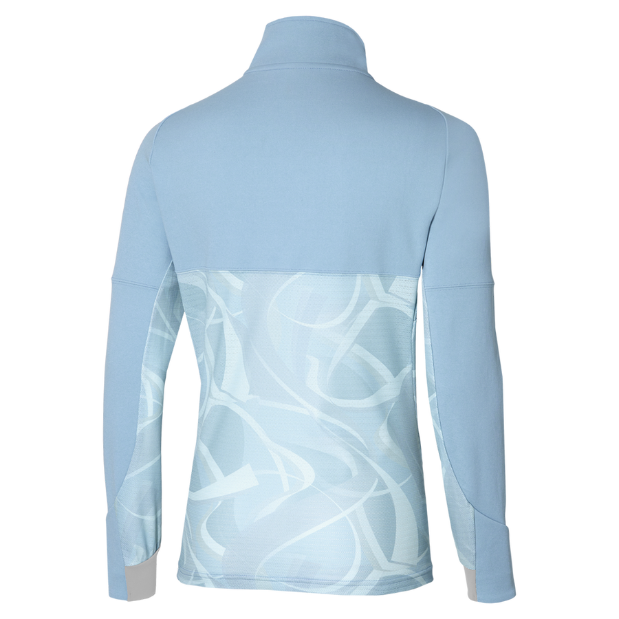 Mizuno PARIS ATHLETE HYBRID WARM UP JACKET Glacier lake
