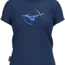Mizuno Athletic RB T-shirt(W) ESTATE BLUE
