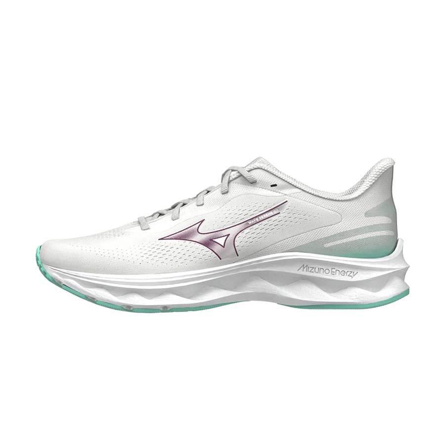 Mizuno WAVE SERENE 2 Snow White/Dark Purple/Ice Green