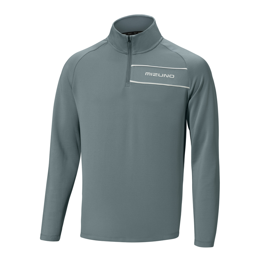 Mizuno Mizuno Box 1/4 Zip Stormy Weather