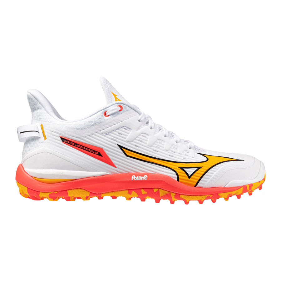 Mizuno WAVE LEOPARDUS White/Fiery Coral 2/Citrus