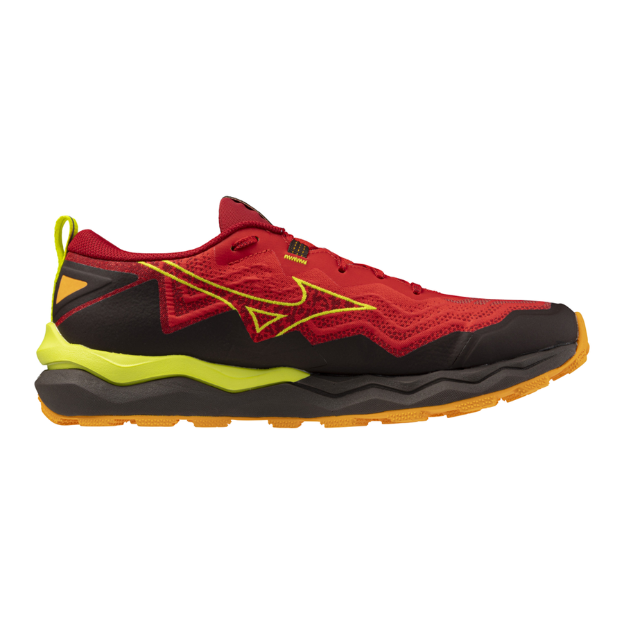 Mizuno WAVE DAICHI 9 High risk red/evening primrose/bright marigold