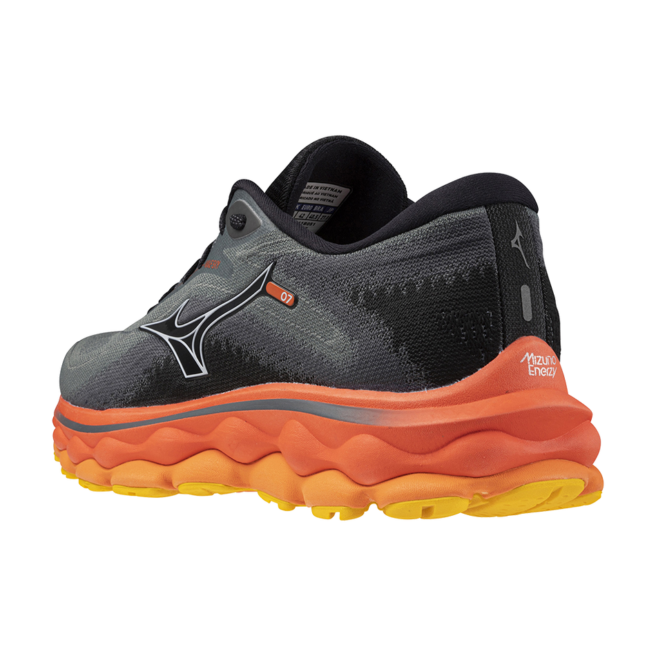 Mizuno WAVE SKY 7 Turbulence/Nickel/Hot Coral