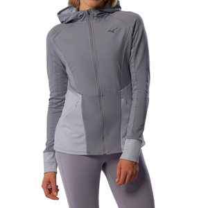 Active Warmalite Hybrid Full Zip Hooded Long Sleeve Top 