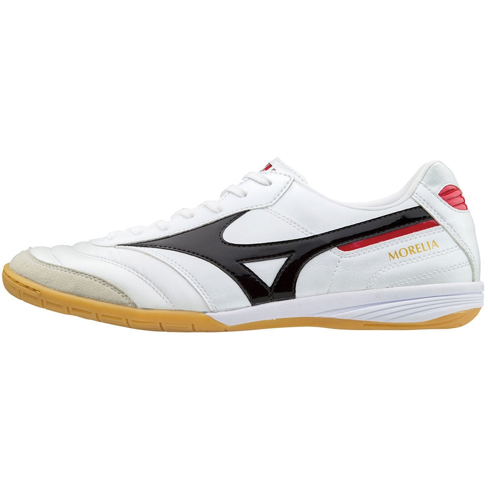 UK8.0 27cm MIZUNO Soccer Football Futsal Shoes MORELIA IN Q1GA1700 White US9 