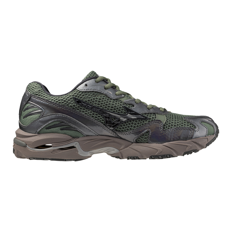 Mizuno WAVE RIDER 10 AgaveGreen/BlackSand/MetallicG
