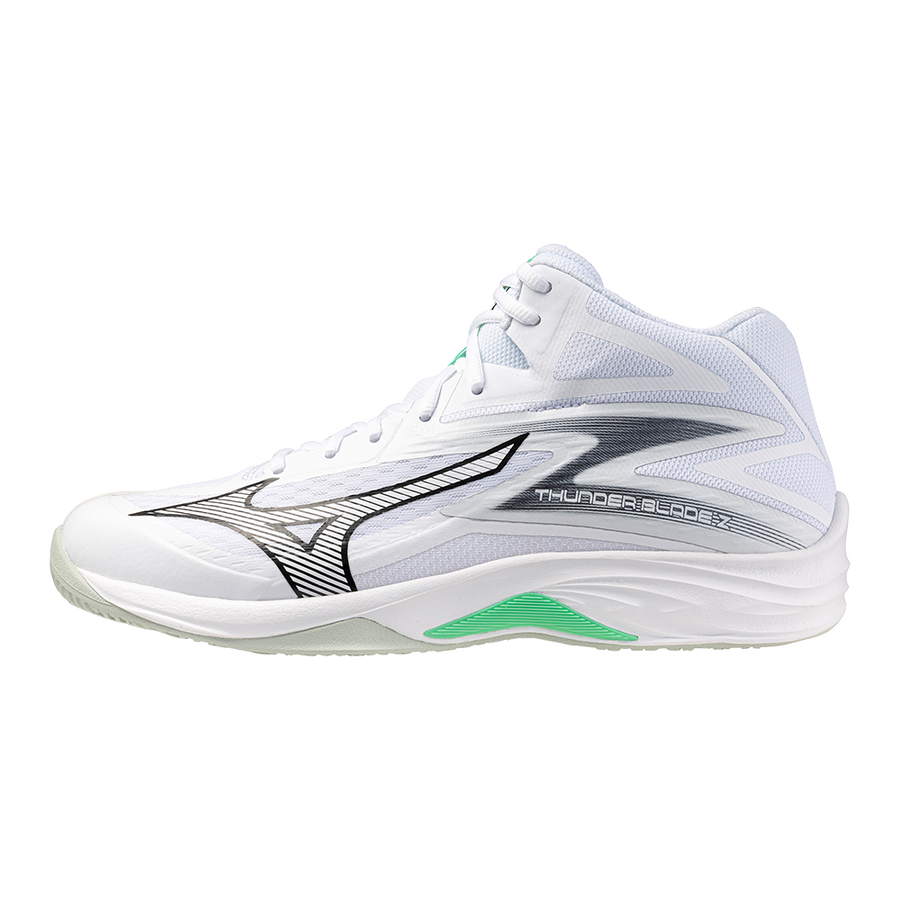 Mizuno THUNDER BLADE Z MID White/Black/Frozen Emerald