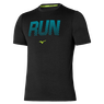 Mizuno Core Graphic RUN Tee Black