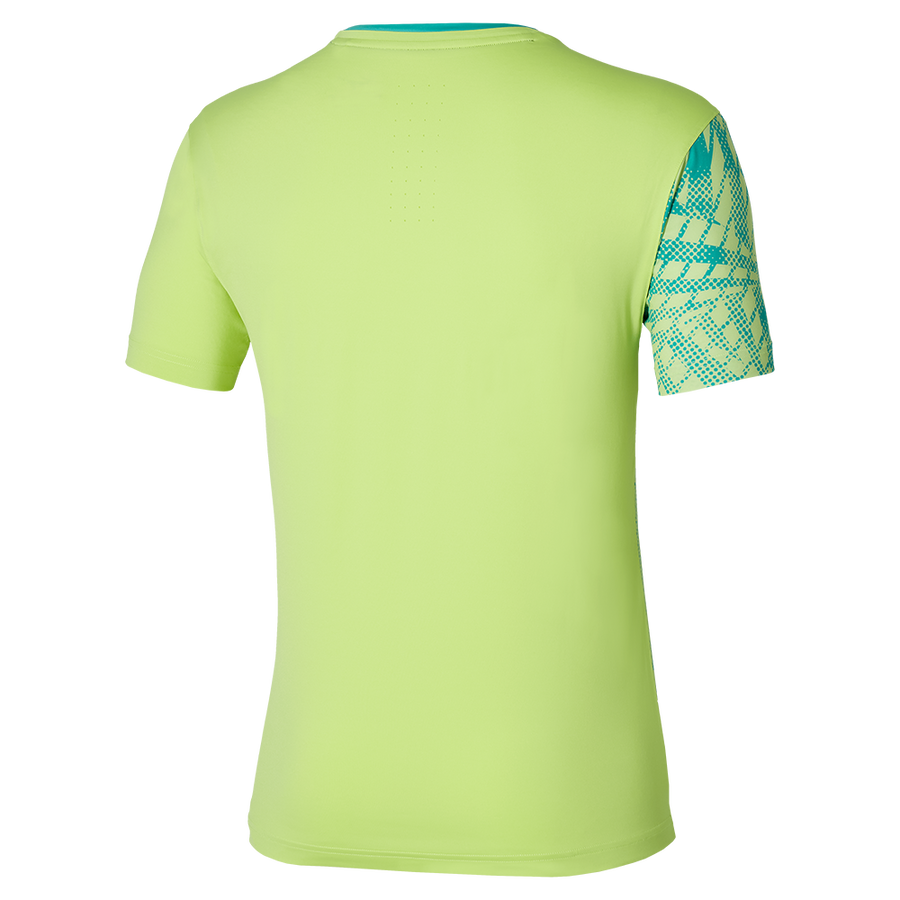 Mizuno MUGEN SHADOW GRAPHIC T-SHIRT Neo lime