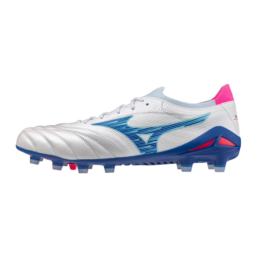 Mizuno MORELIA NEO IV BETA ELITE White/Tanager Turquoise/Pink Tetra