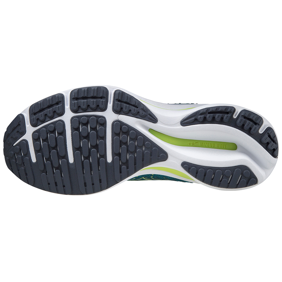 Mizuno Wave Rider 25 HarborBlue/LimeGreen/IIn