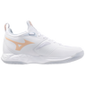 Mizuno WAVE DIMENSION White/PeachParfait/HalogenBlue