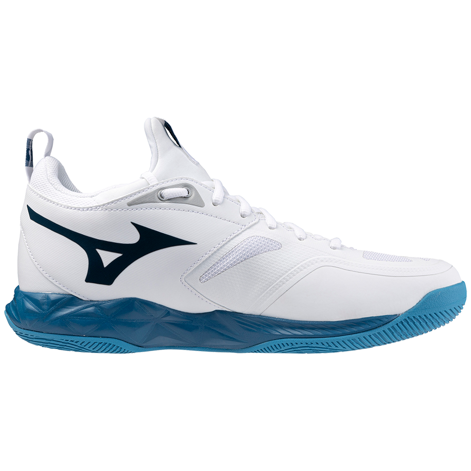 Mizuno WAVE DIMENSION White/Sailor Blue/Silver