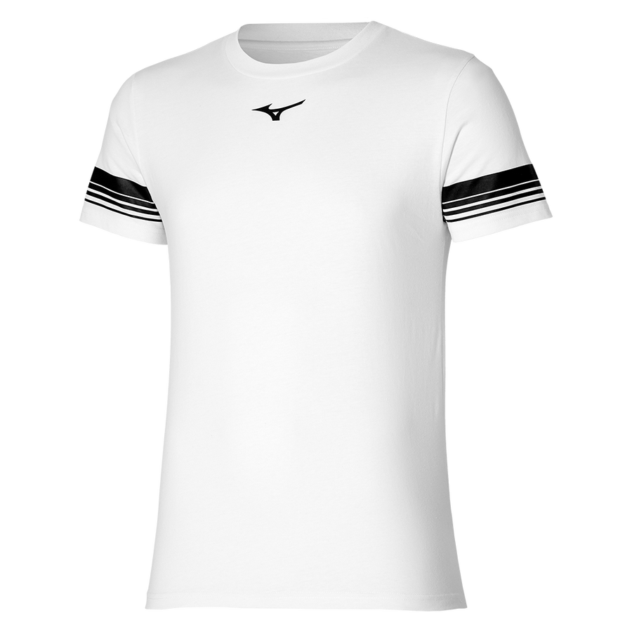 Mizuno Athletics Mizuno Tee White/Black