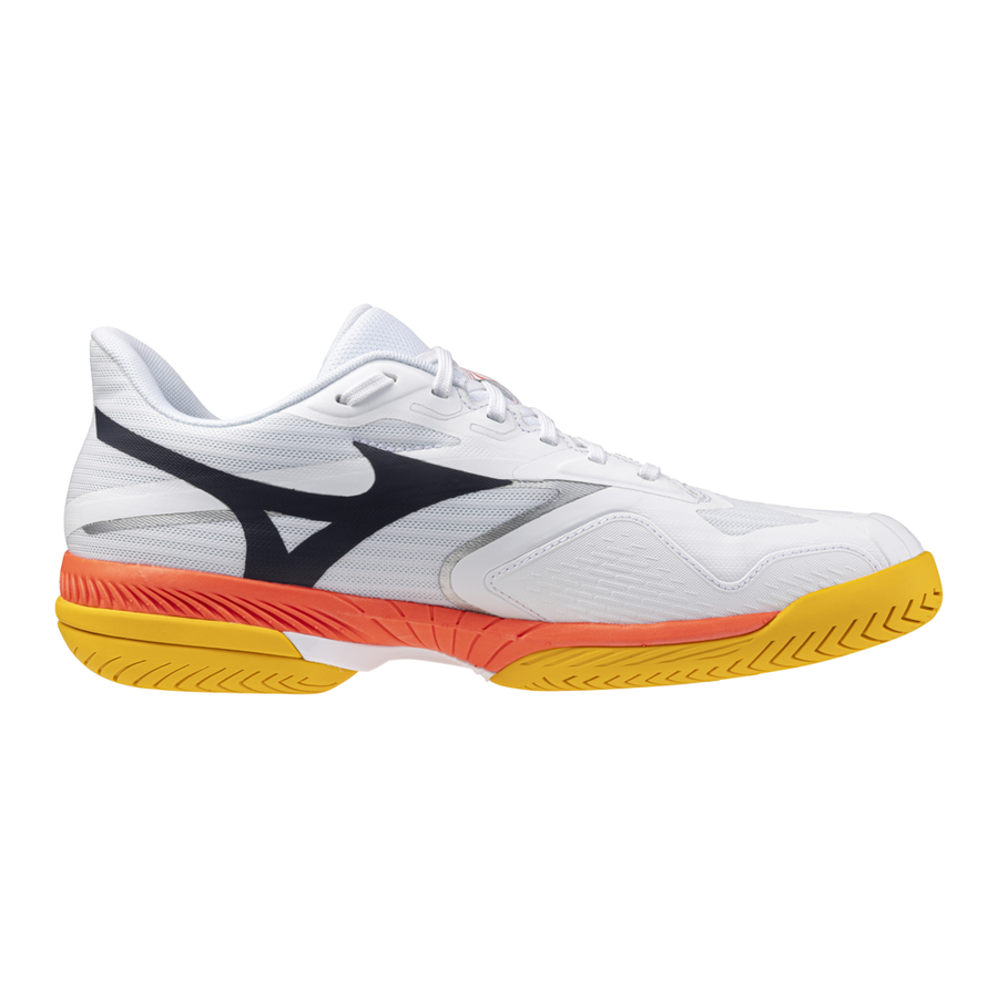 Mizuno WAVE EXCEED COURT AC White/Calypso Coral/Citrus