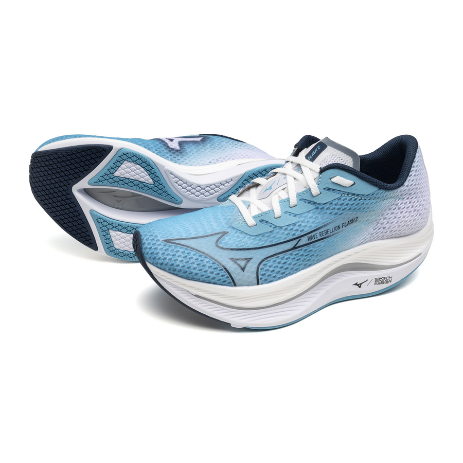 Mizuno WAVE REBELLION FLASH 2 River blue/blue wing teal/white