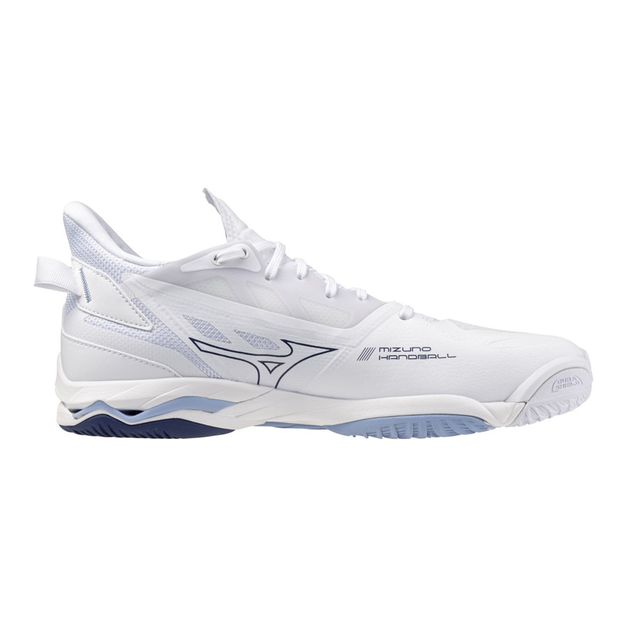 Mizuno WAVE MIRAGE 5 White/BellwetherBlue/BelAirBlu