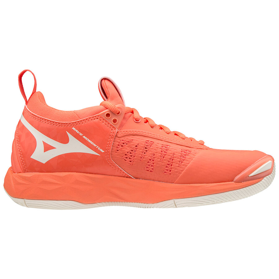 Mizuno Wave Momentum LivingCoral/SnowWhite