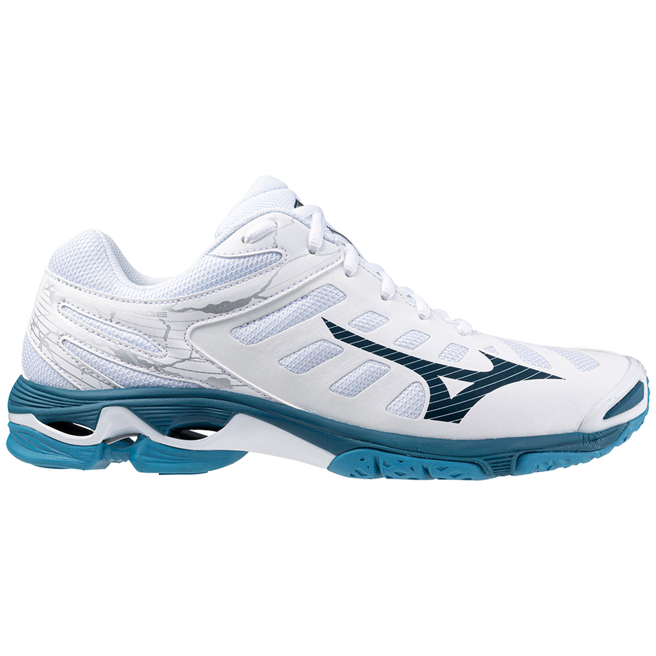 Mizuno WAVE VOLTAGE White/Sailor Blue/Silver
