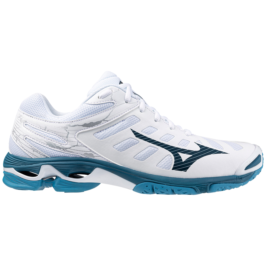 Mizuno WAVE VOLTAGE White/Sailor Blue/Silver