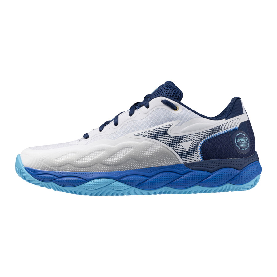 Mizuno WAVE ENFORCE COURT CC White/estate blue/river blue