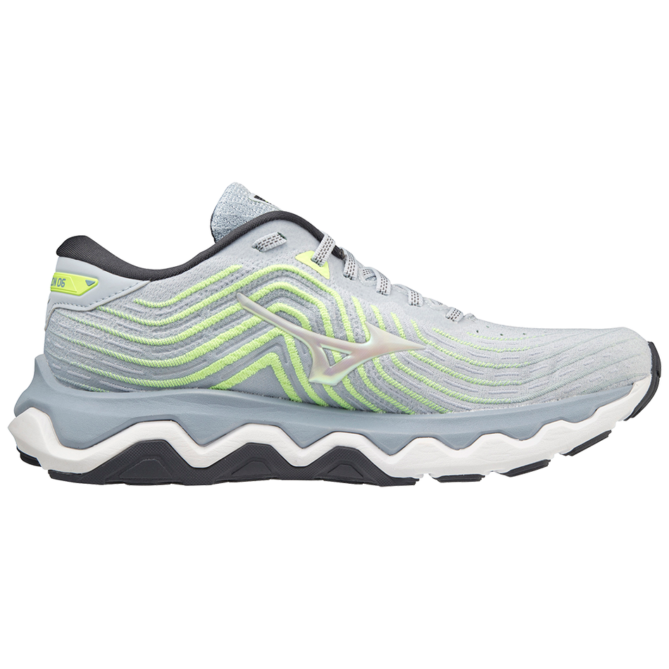 Mizuno Wave Horizon 6 Heather/Wht/NeoLime
