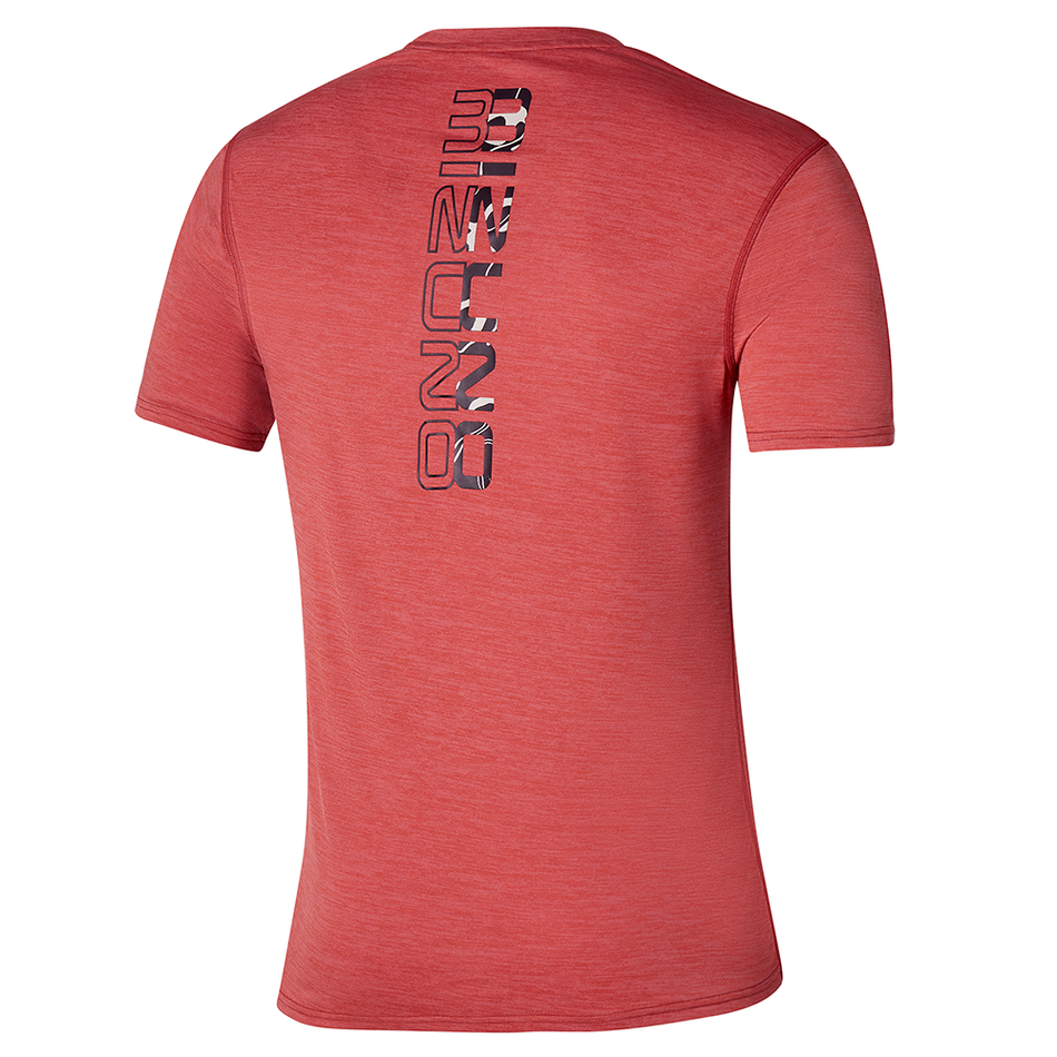 Mizuno Core MIZUNO Tee Mineral Red