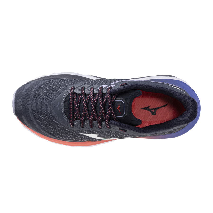 Mizuno WAVE HORIZON 8 Odyssey Gray/White/Striking Coral