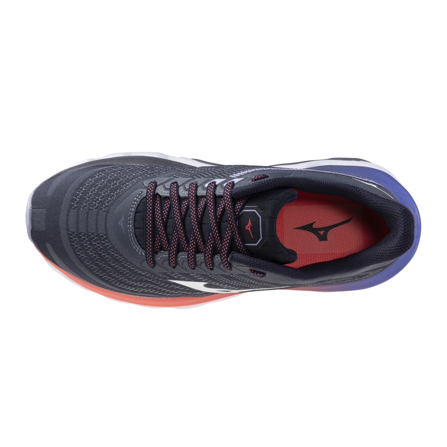 Mizuno WAVE HORIZON 8 Odyssey Gray/White/Striking Coral