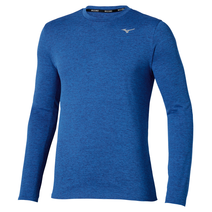 Mizuno Core Impulse Long Sleeve Tee Sodalite Blue