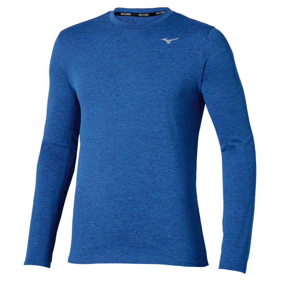 Mizuno Core Impulse Long Sleeve Tee Sodalite Blue