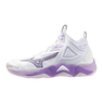 Mizuno WAVE MOMENTUM 3 MID White/patrician purple/quince
