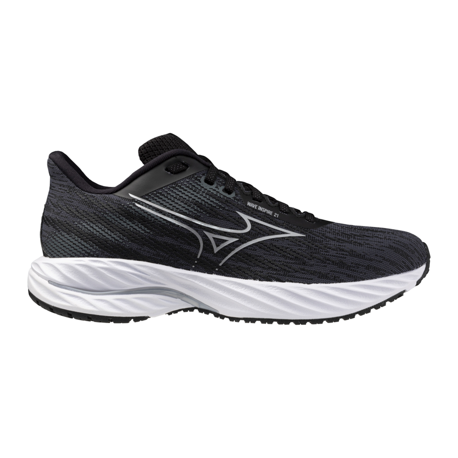 Mizuno WAVE INSPIRE 21 Black/silver/metallic gray