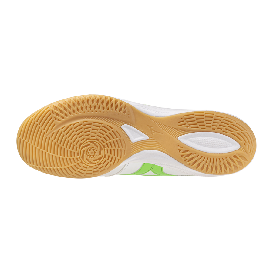 Mizuno MORELIA SALA PRO IN White/neon green/galaxy silver