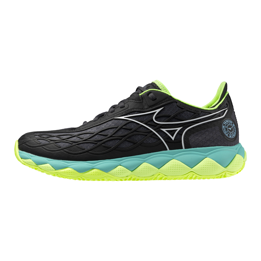 Mizuno WAVE ENFORCE TOUR CC Black/white/mizuno neo lime